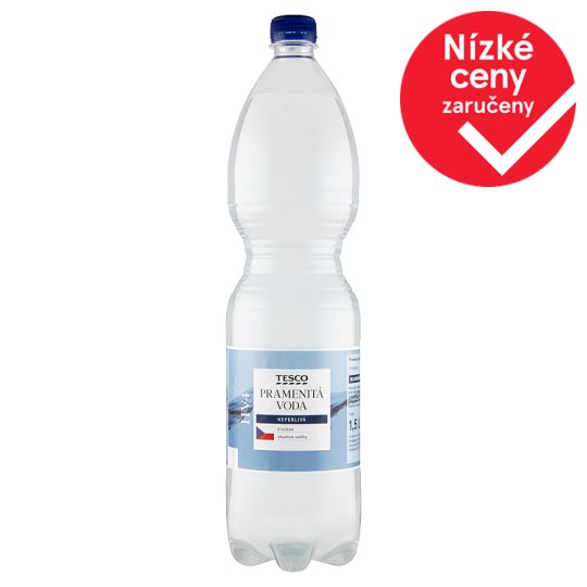 Tesco HV4 pramenitá voda neperlivá 1,5l