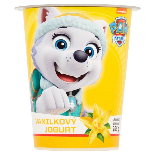 Nickelodeon Paw Patrol vanilkový jogurt 105g