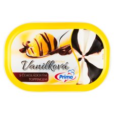 Prima Vanilla Flavour with Chocolate Topping 900ml