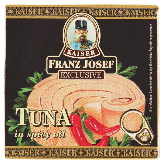 Franz Josef Kaiser Exclusive Tuňák v pikantním oleji 80g