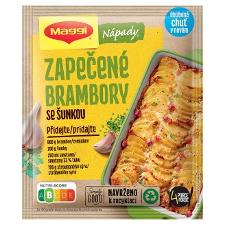 MAGGI Nápady Zapečené brambory se šunkou sáček 46g