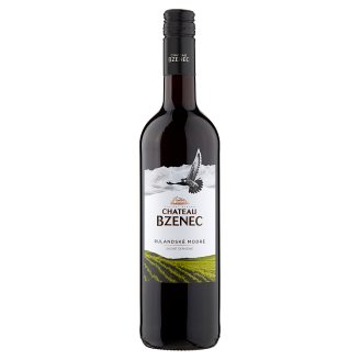 Chateau Bzenec Rulandské modré jakostní víno odrůdové suché červené 0,75l