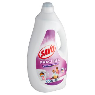 Savo Bez chlóru Color prací gel na barevné prádlo 70 praní