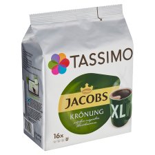 Tassimo Jacobs Krönung Roasted Ground Coffee in Capsules 16 x 9g (144g)