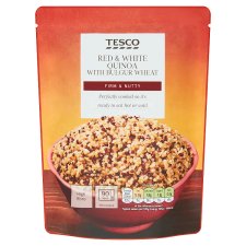 Tesco Bílá quinoa, pšeničný bulgur a červená quinoa 250g