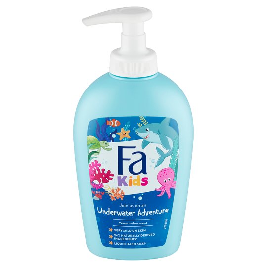 Fa Kids Liquid Hand Soap Underwater Adventure 250ml Tesco Groceries