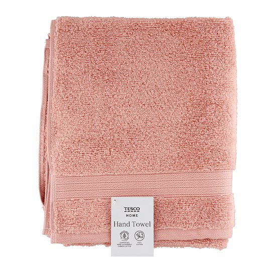 Tesco 2025 pink towels