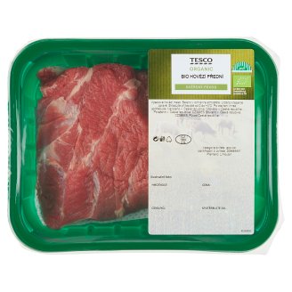 Tesco Organic Bio hovězí přední