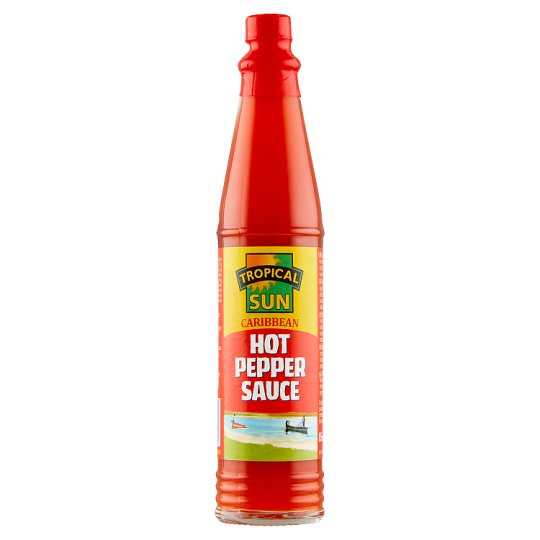 Tropical Sun Caribbean Hot Pepper Sauce 85ml Tesco Groceries