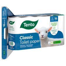 Tento Classic Toilet Paper 16 Rolls