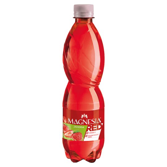 Magnesia Red Jahoda jemně perlivá 0,5l