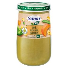 Sunar Organic Pumpkin, Brocoli, Potatoes, Olive Oil 190g