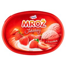 Prima Mrož Strawberry with Curd 850ml