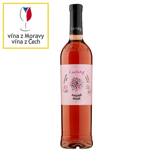 Ludwig 30 André Rosé Wine with the Attribute of Late Harvest Rose Semi-Dry 0.75L