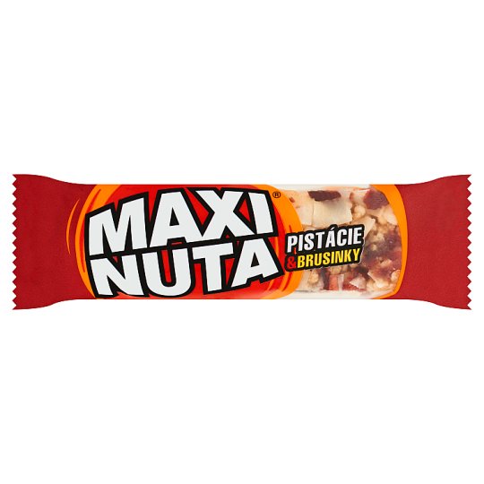 Maxi Nuta Tyčinka pistácie & brusinky 35g