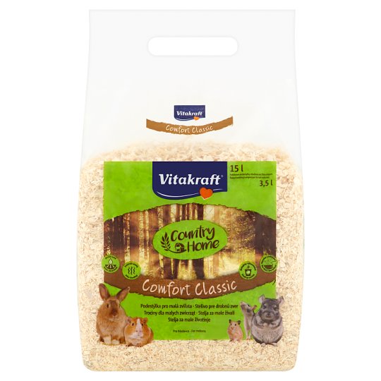 Vitakraft Country Home Comfort Classic podestýlka pro malá zvířata 15l