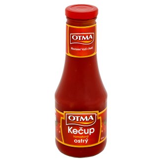 Otma Kečup tomatový ostrý 530g