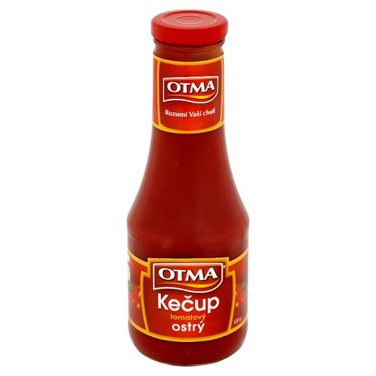Otma Kečup tomatový ostrý 530g