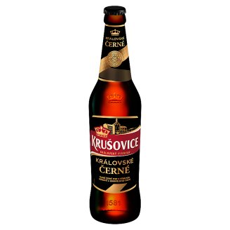 Krušovice Černé pivo výčepní tmavé 0,5l