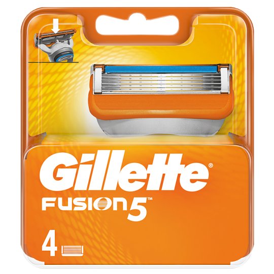 Gillette Fusion5 Holicí Hlavice Pro Muže 4 Ks
