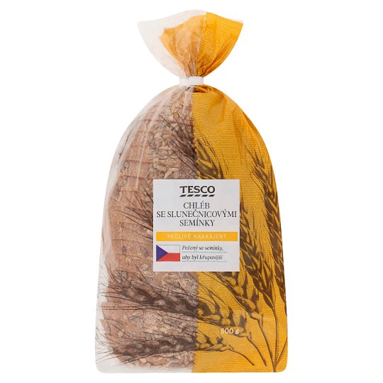 Tesco Bread with Sunflower Seeds 500g