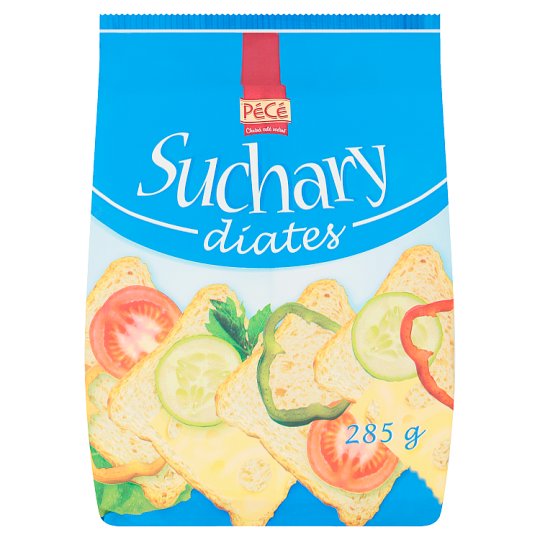 Pécé Suchary diates 285g