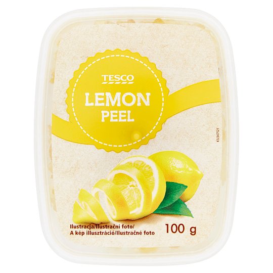 Tesco Citronová kůra 100g