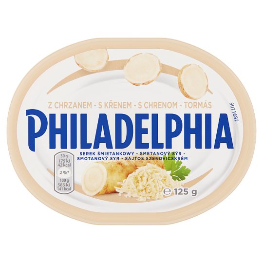 Philadelphia S křenem smetanový sýr 125g