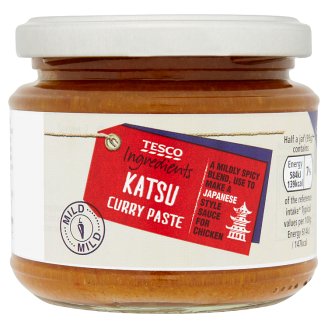 Tesco Ingredients Kari pasta s rýžovým vínem mírně pálivá 190g