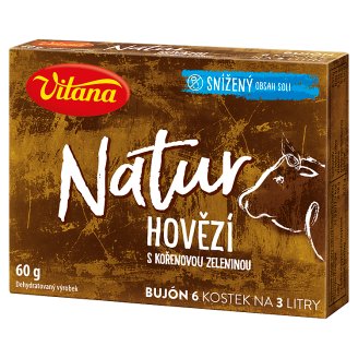 Vitana Natur Hovězí bujón s kořenovou zeleninou 60g