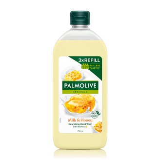 Palmolive Naturals Nourishing tekuté mýdlo s výtažky z medu a aloe vera náhradní náplň 750ml