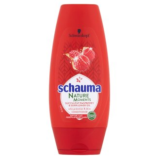 Schauma Nature Moments balzám pro ochranu barvy a lesk šťavnatá malina a slunečnicový olej 200ml