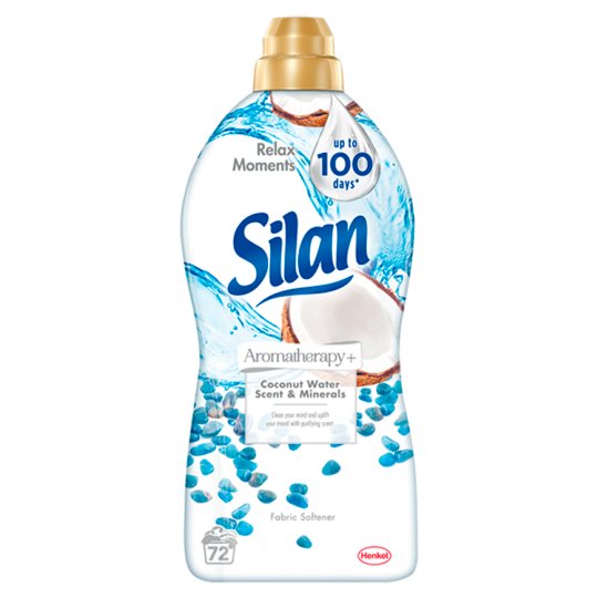 Silan Aromatherapy+ Coconut Water Scent & Minerals 72 praní 1800ml