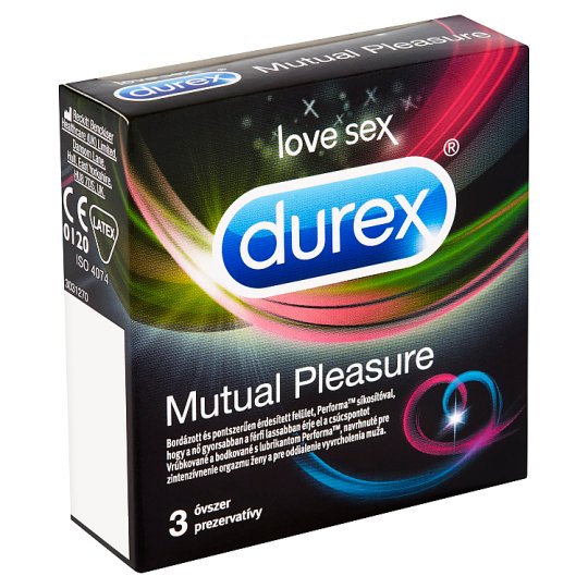 Durex Mutual Pleasure kondomy 3 ks