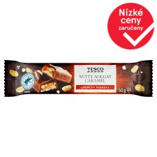 Tesco Nutty Nougat Caramel 50g