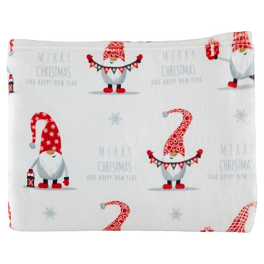 Microflannel Blanket Gonk 130 x 170 cm Tesco Groceries