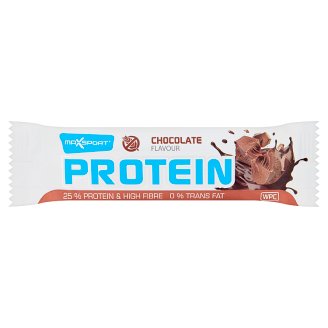 MaxSport Proteinová tyčinka v tmavé polevě s čokoládovou příchutí 60g