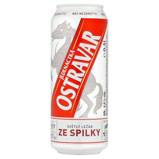 Ostravar Eleven Beer Pale Lager 0.5L