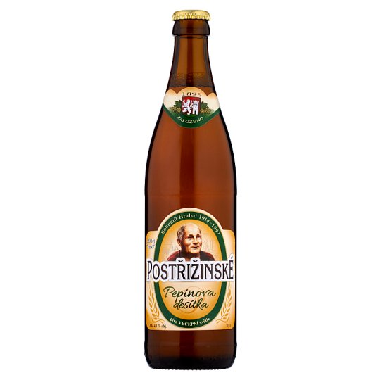 Postřižinské Pivo Pepinova desítka 0,5l
