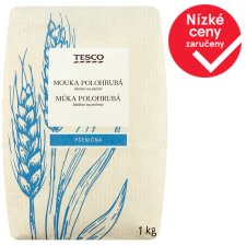 Tesco Mouka polohrubá pšeničná 1kg