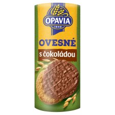 Opavia Zlaté Oatmeal with Milk Chocolate 244g