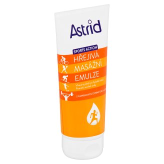 Astrid Sports Action Hřejivá masážní emulze 200ml