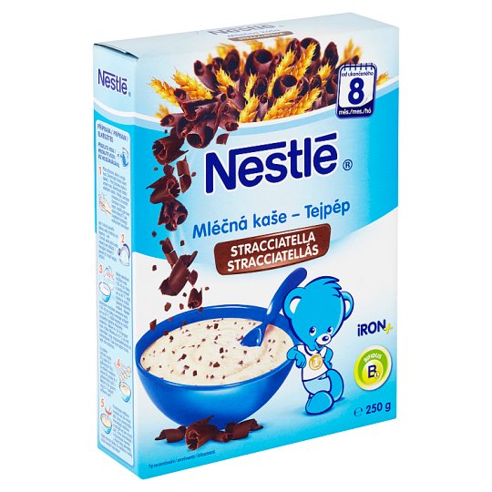 Nestlé Mléčná kaše stracciatella 250g