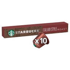 STARBUCKS® ITALIAN STYLE ROAST by NESPRESSO® Dark Roast Coffee Capsules, 10 Capsules per Pack