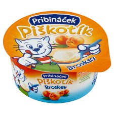 Pribináček Piškotík Broskev 100g