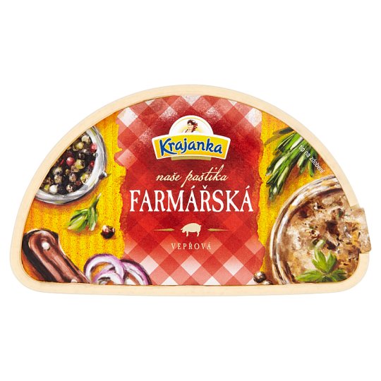 Krajanka Naše paštika farmářská vepřová 100g