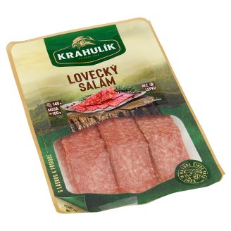 Krahulík Lovecký salám krájený 0,075kg