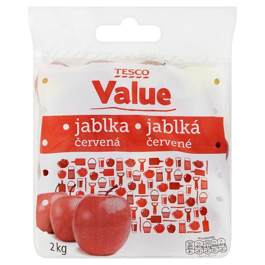 Tesco Value Apples Red 2kg