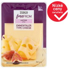 Tesco Free From Emmentaler Type Cheese 150g