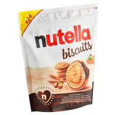 Nutella Biscuits Filled with Hazelnut Spread and Cocoa 193g